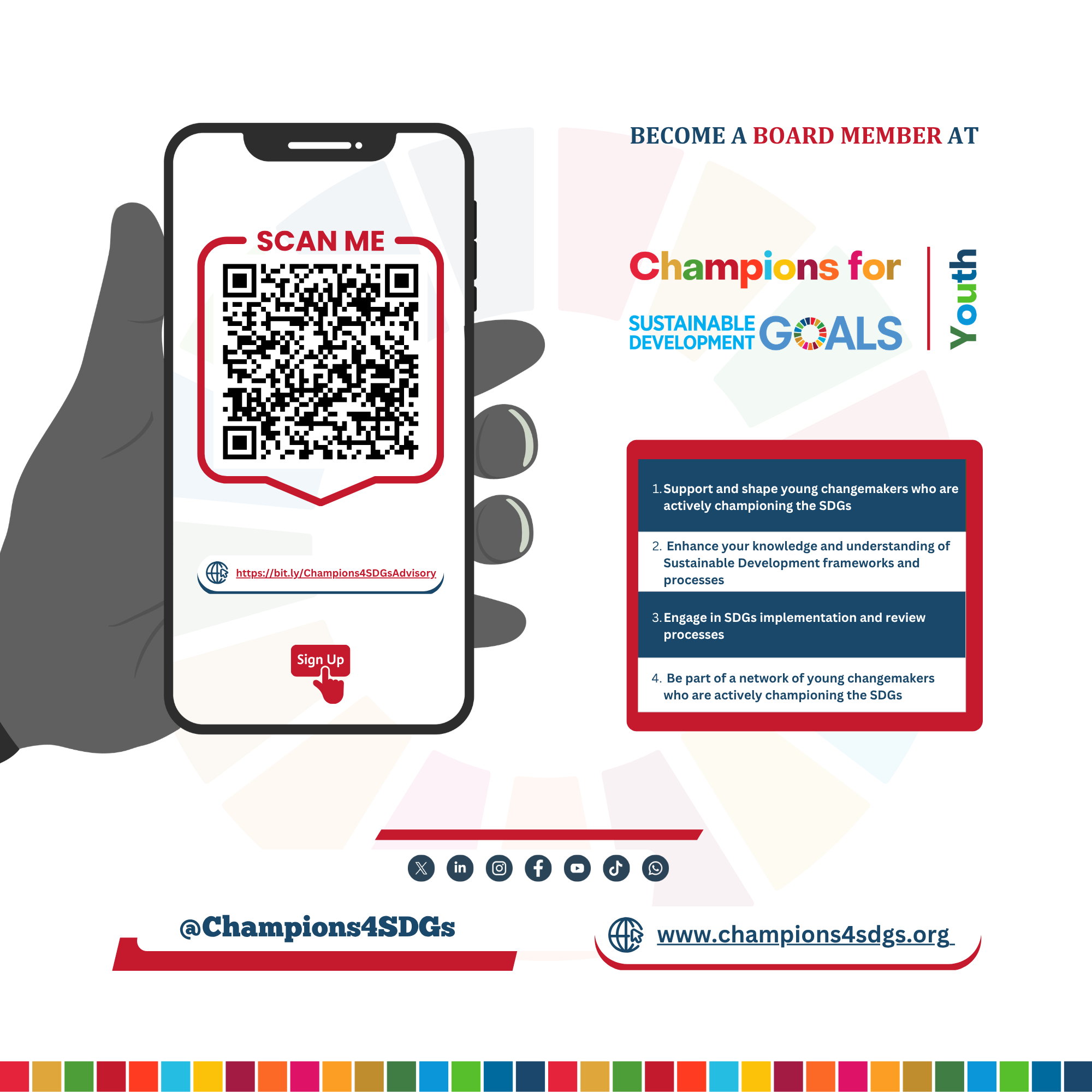 Join the Champions for SDGs Youth Advisory Board