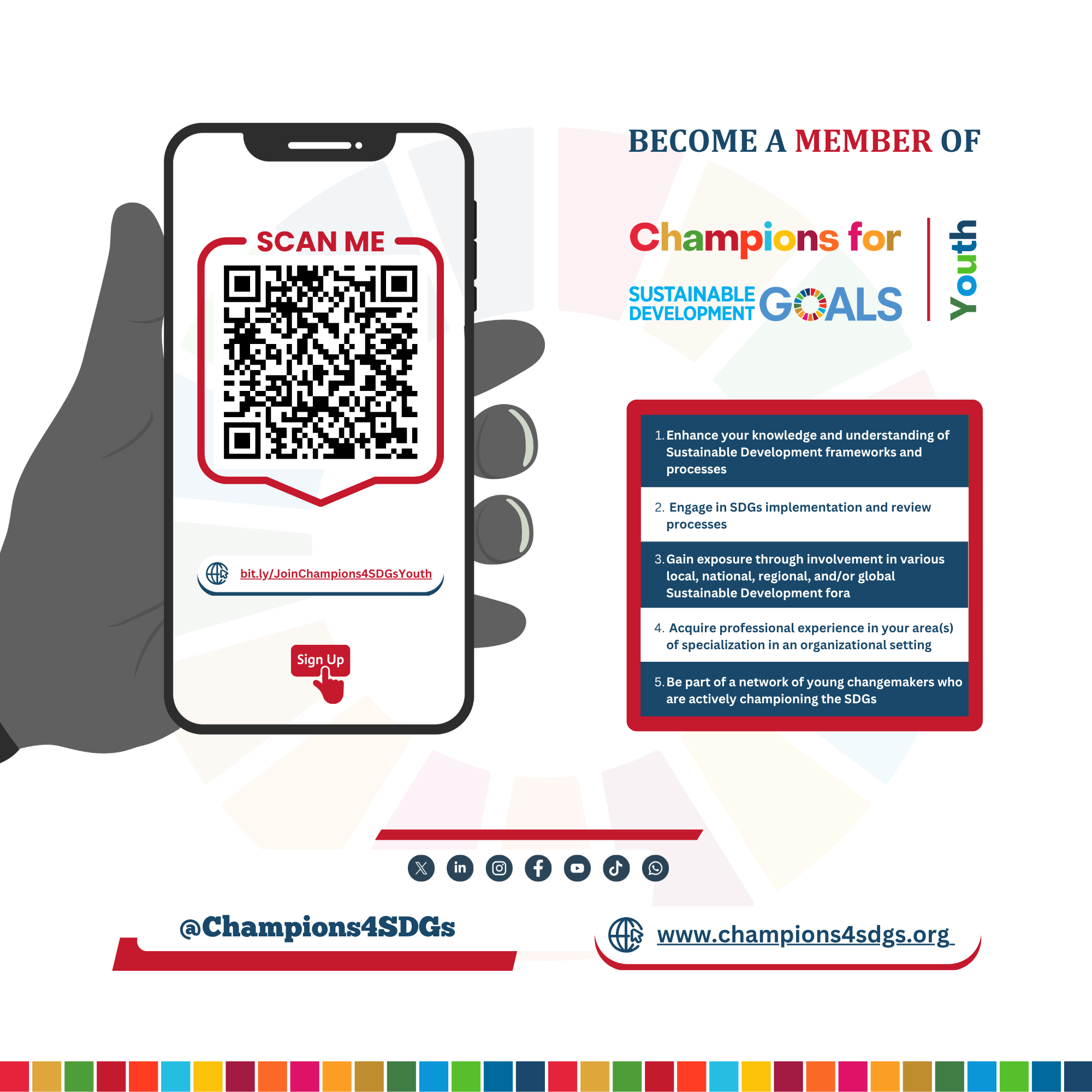 Join our Vibrant community of Champions for SDGs Youth