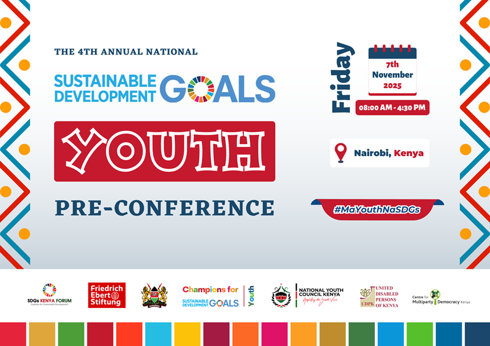 The 4th Annual National SDGs Multi-stakeholders Youth Pre-conference 2025