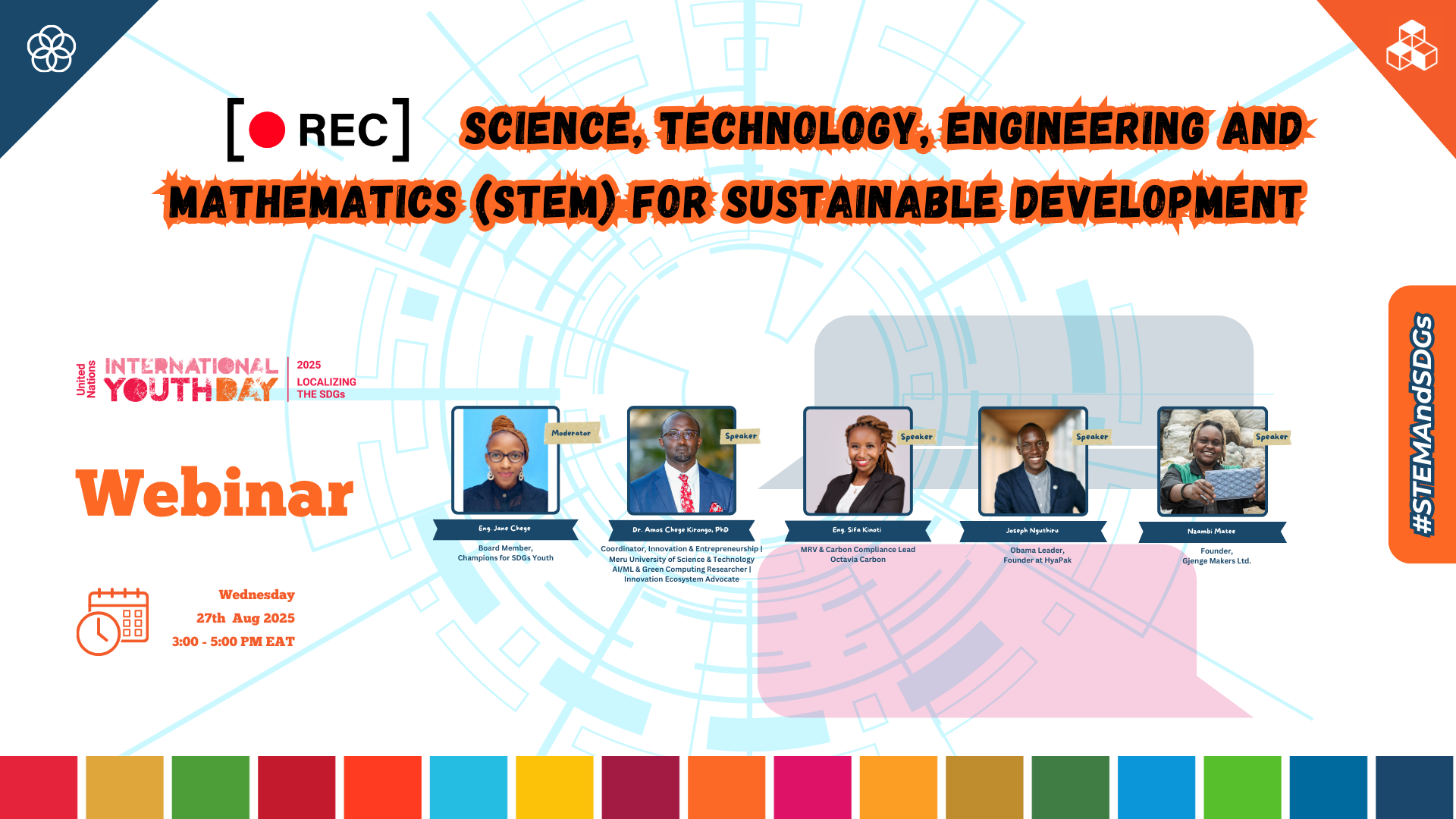 Highlights of the Science, Technology, Engineering and Mathematics (STEM) for Sustainable Development webinar